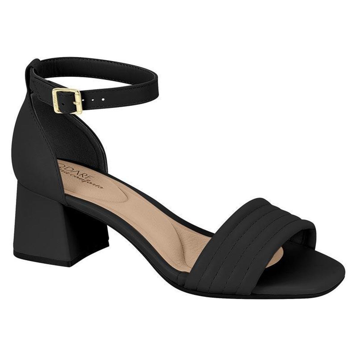 Sandália Feminina Salto Bloco Modare Ultraconforto 7172.109 - Creme - 33 Menor preço em Sandália Feminina Salto Bloco Modare Ultraconforto 7172.109 - Creme - 33