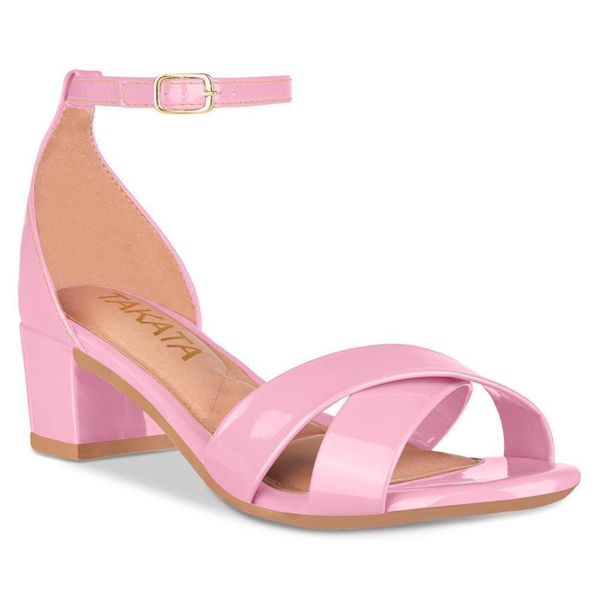 Sandalia Loucos Santos Feminina Verniz Compre Online Zattini