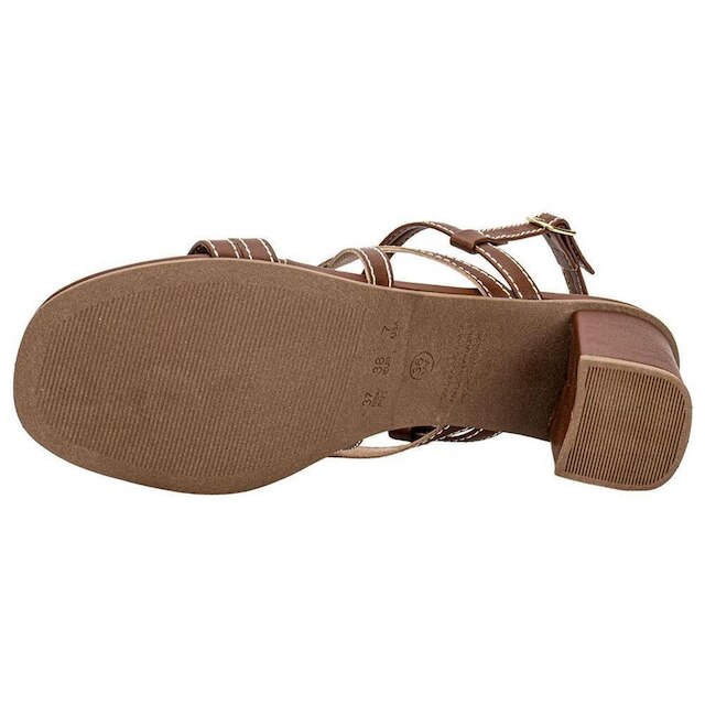 Sandália Feminina Salto Grosso Via Scarpa 176519145