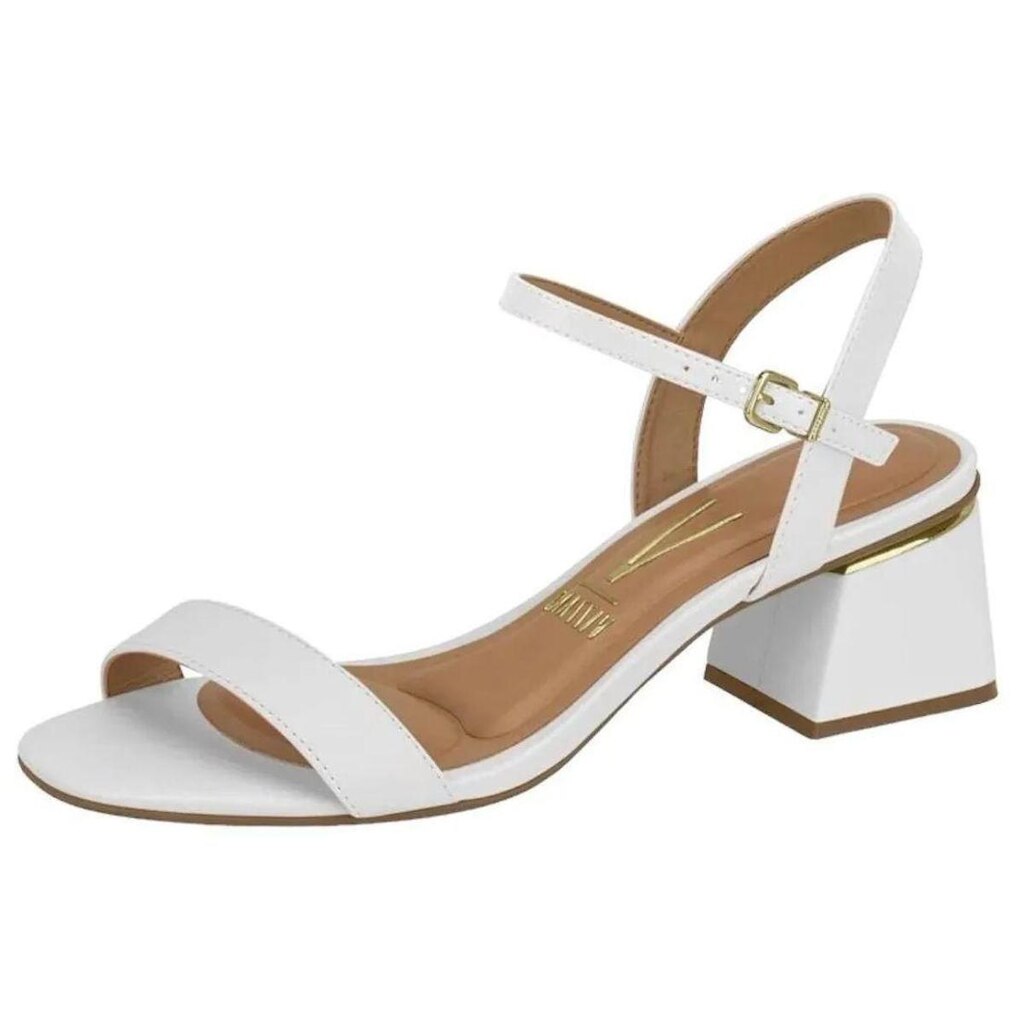 Sandalia Feminina Salto Quadrado Conforto Vizzano 6428.101