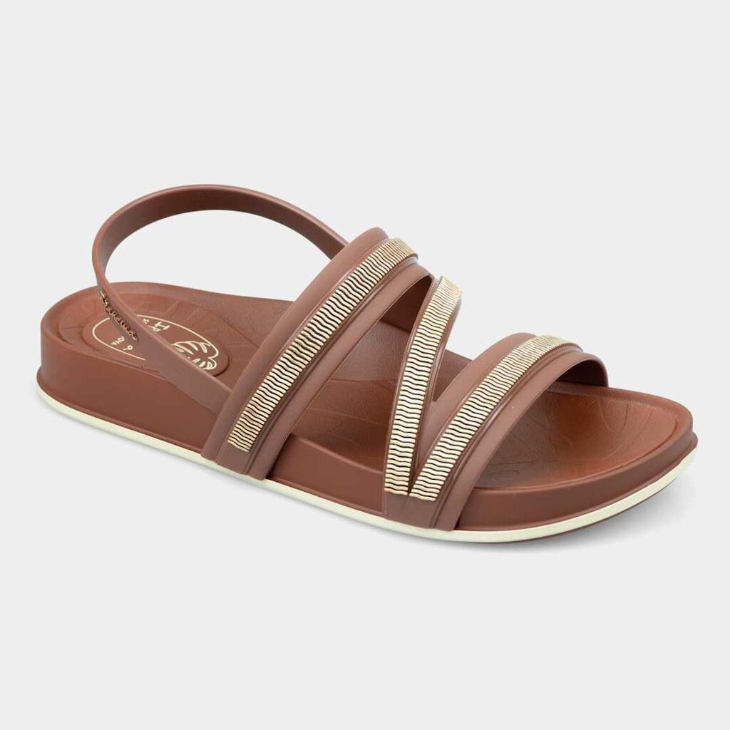 Sandalia Feminino Grendene 27572 Ipanema Shine Sand