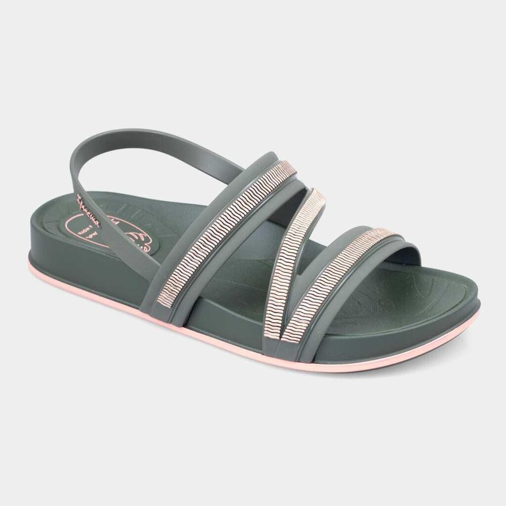 Sandalia Feminino Grendene 27572 Ipanema Shine Sand