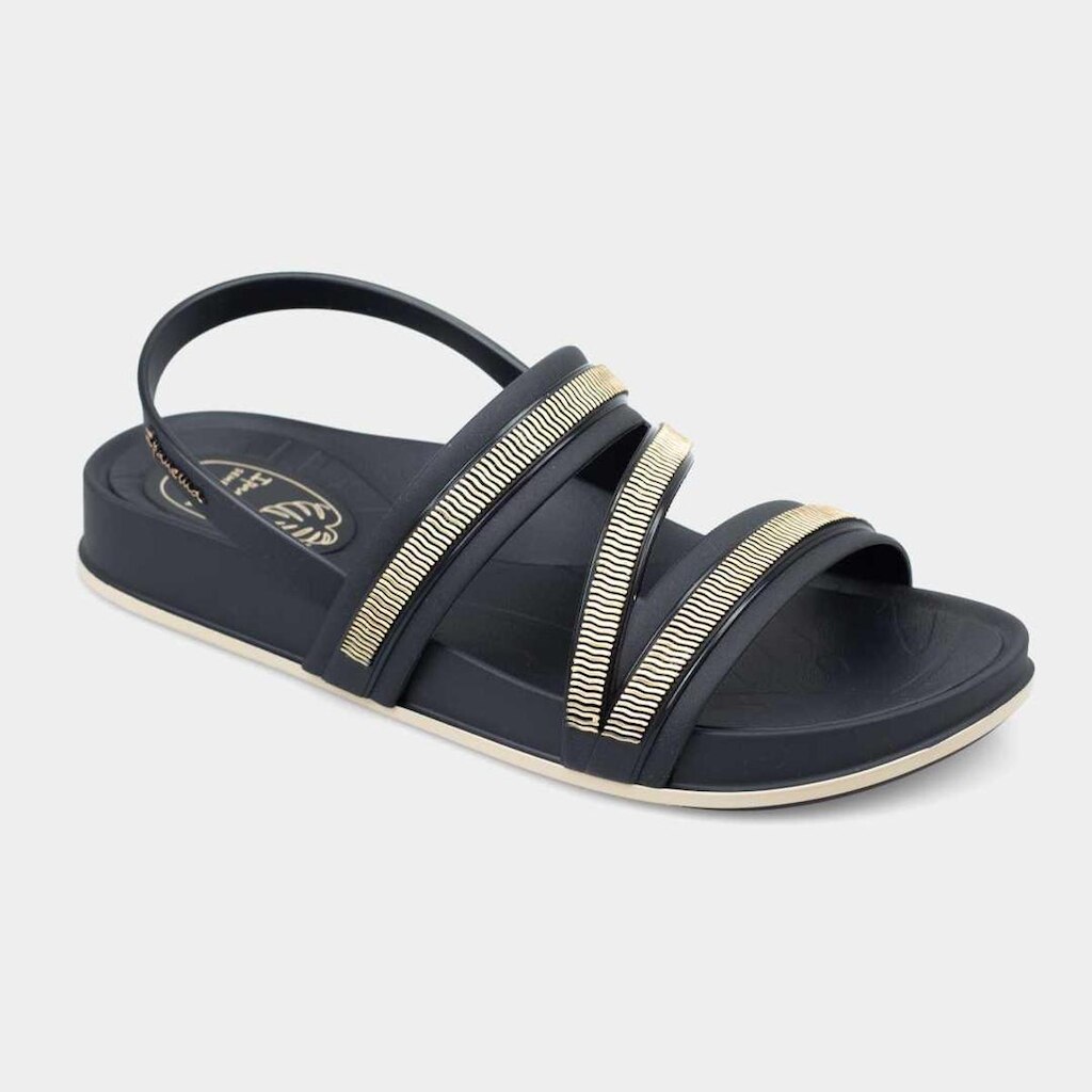 Sandalia Feminino Grendene 27572 Ipanema Shine Sand