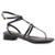 Sandalia Feminino Salto Bloco Baixo Festa Casual Ilha Bela Ref: 4063AE - Preto