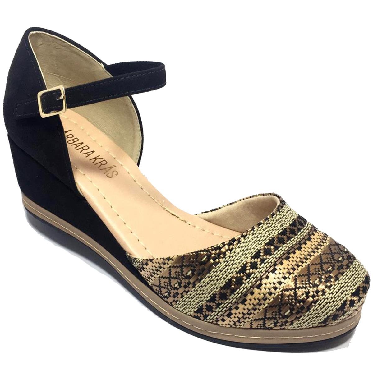 sandalia barbara kras salto grosso