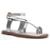 Sandalia Flat Carrano Iconic Couro 777038 ORIGINAL - Prata