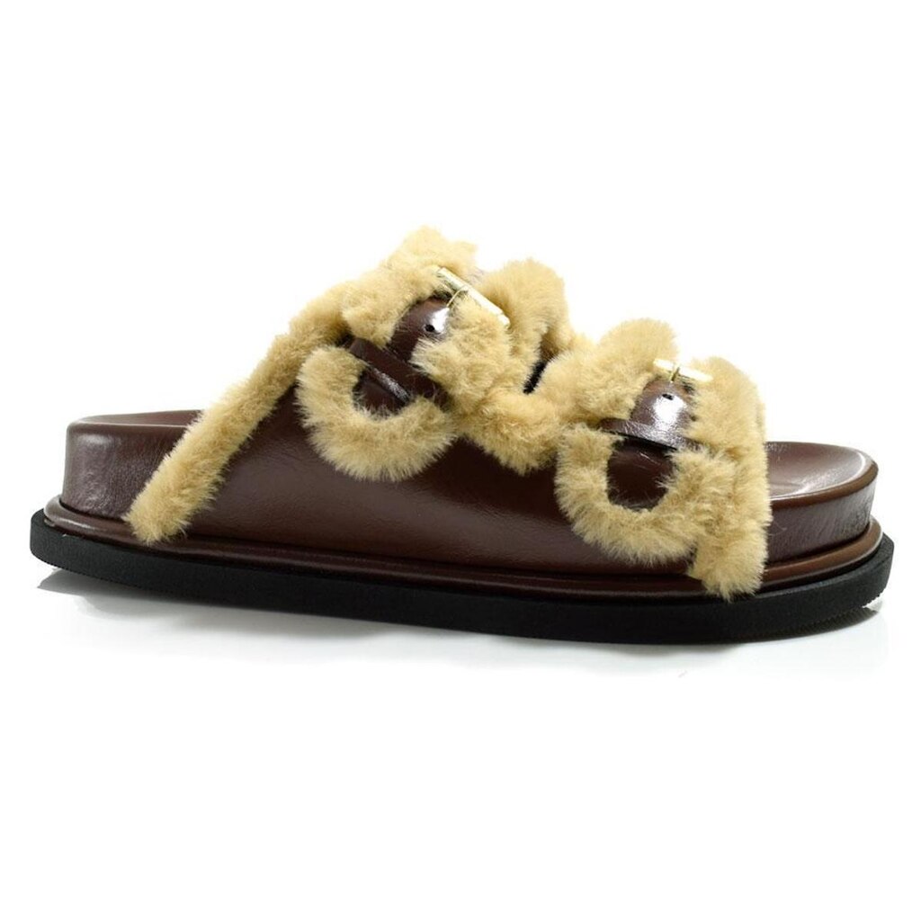 Sandália Flat Peluciada Suzzara 706-634543