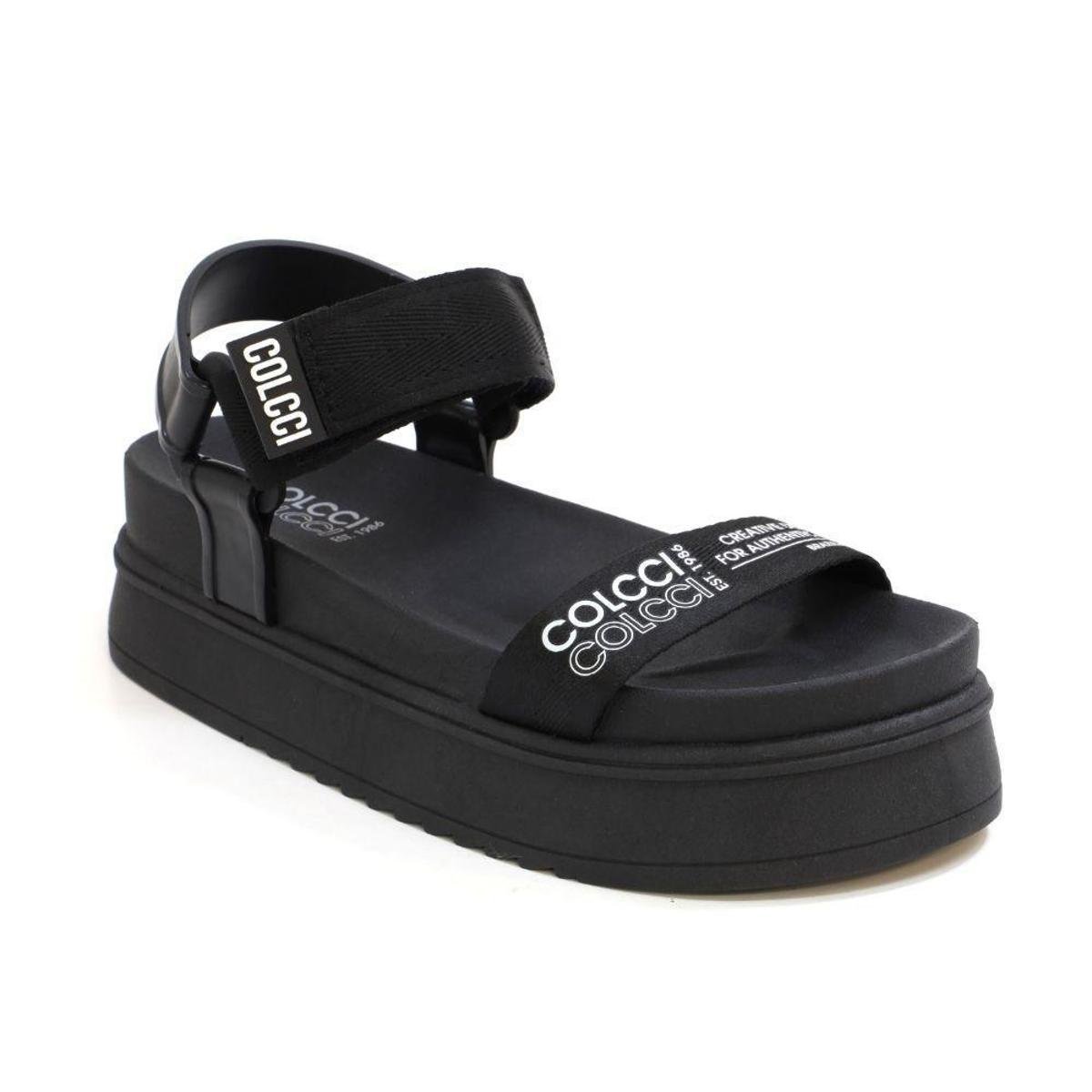 Sandália Flatform Colcci Bella Logo Feminina Zattini