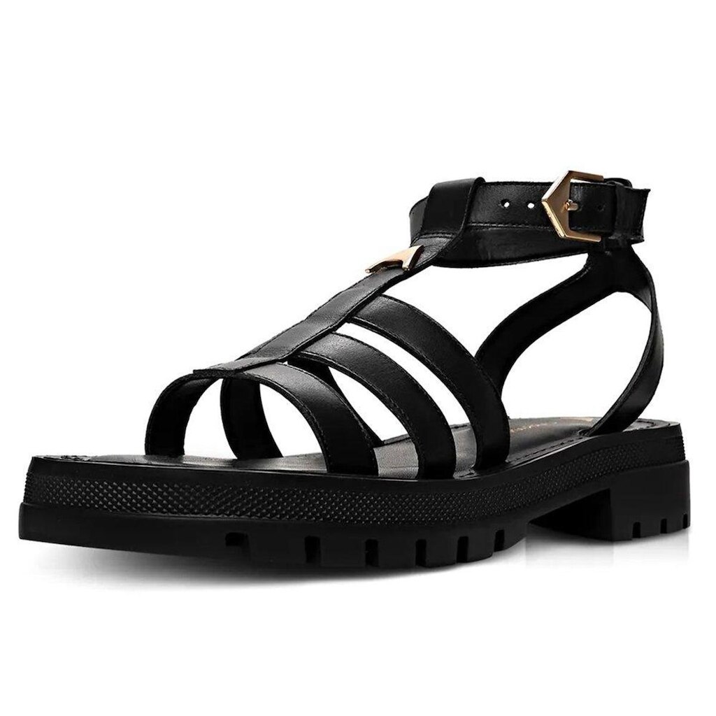 Sandalia Gladiadora Carrano Tratorada Couro 667002