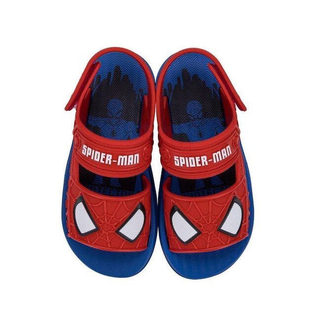 SANDALIA GRENDENE KIDS HOMEM ARANHA FURGAO REF 23222