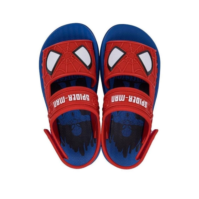 SANDALIA GRENDENE KIDS HOMEM ARANHA FURGAO REF 23222