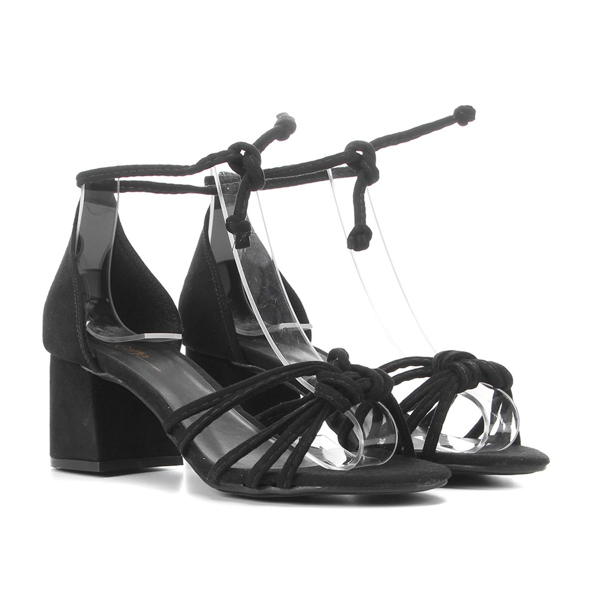 sandalia zattini salto grosso