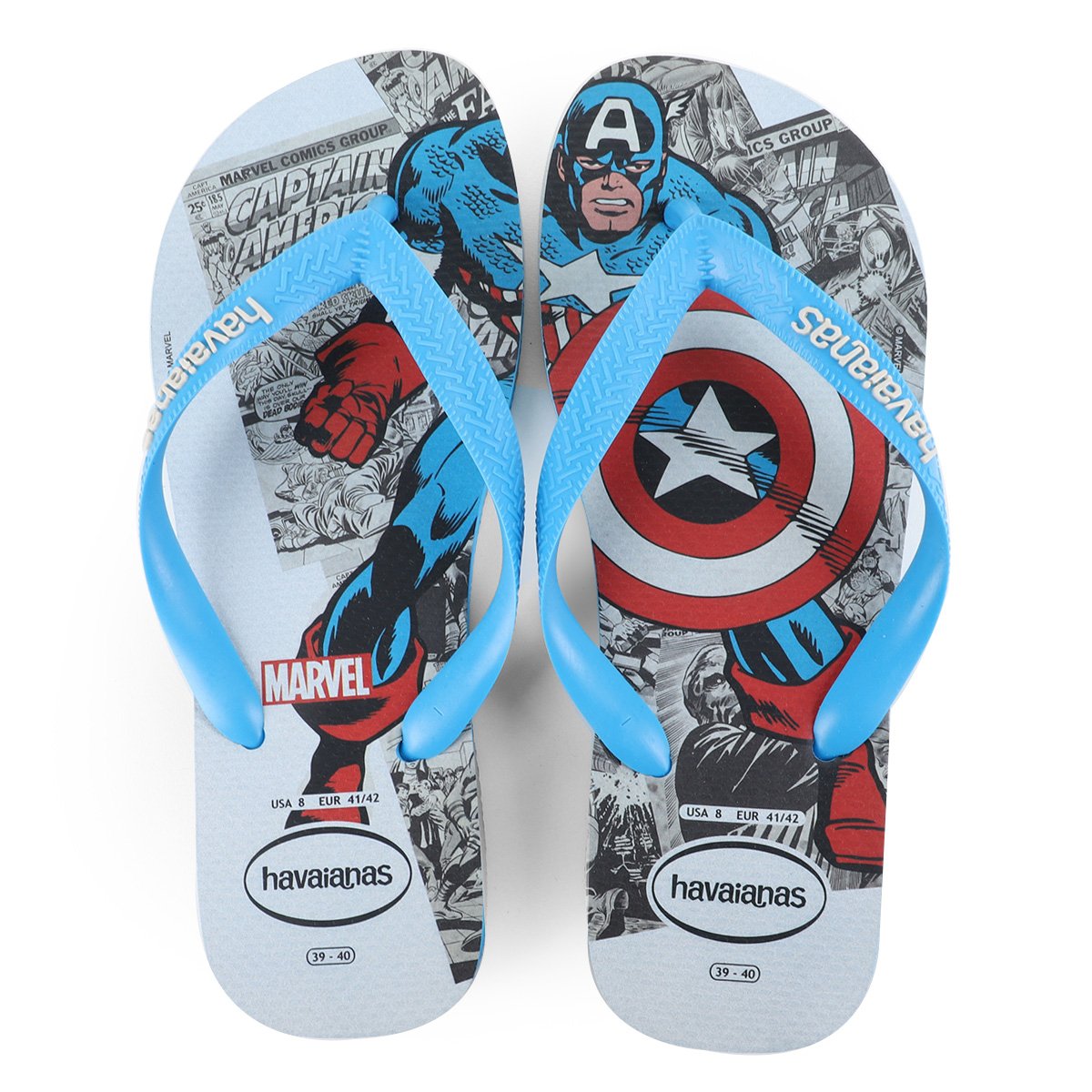 Sandália Havaianas Marvel Vingadores Masculina - Azul é ruim? Sandália Havaianas Marvel Vingadores Masculina - Azul é boa?