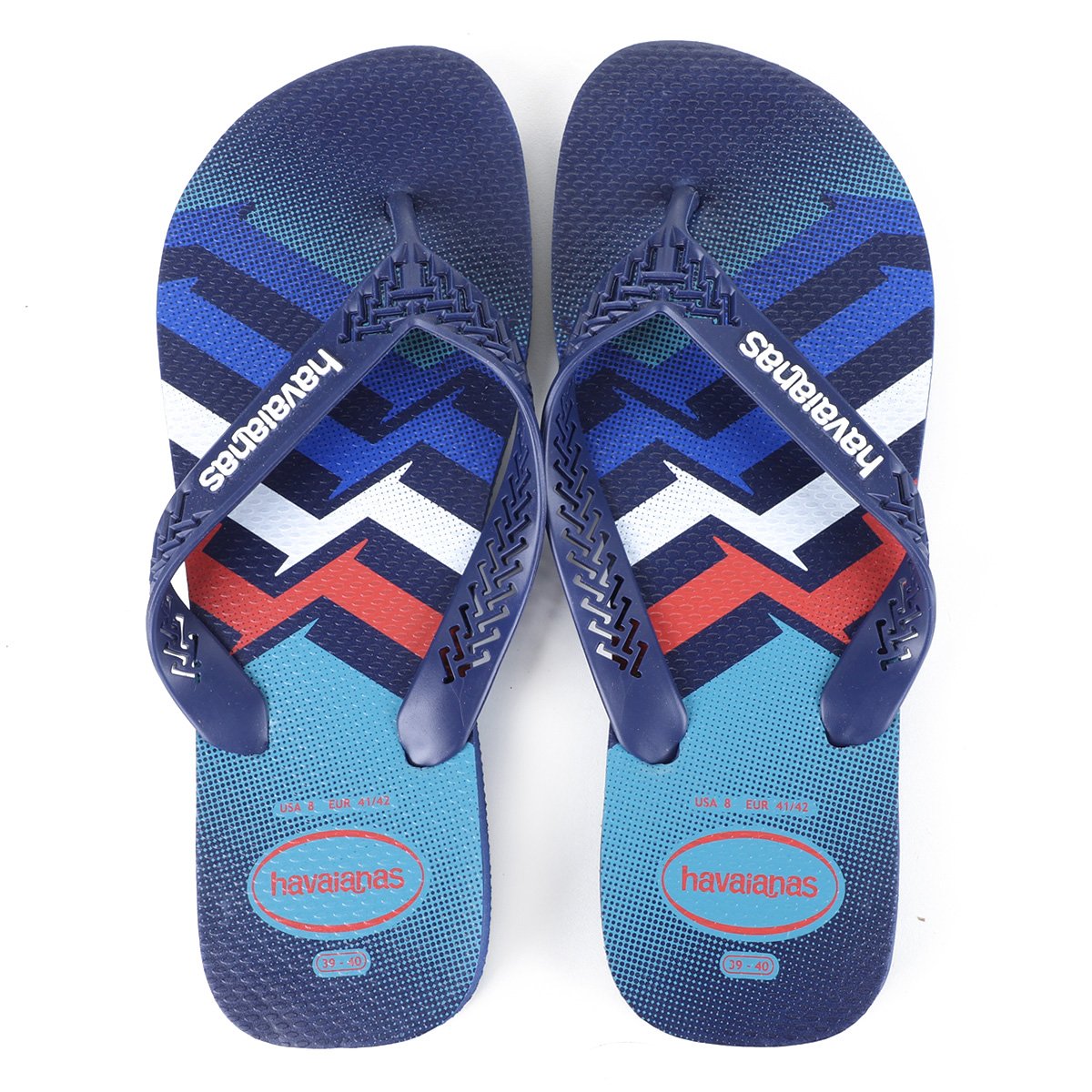 Sandália Havaianas Power Light Masculina - Azul Menor preço em Sandália Havaianas Power Light Masculina - Azul