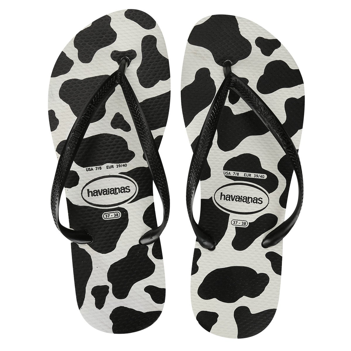 Sandália Havaianas Slim Animals - Branco+Preto é ruim? Sandália Havaianas Slim Animals - Branco+Preto é boa?