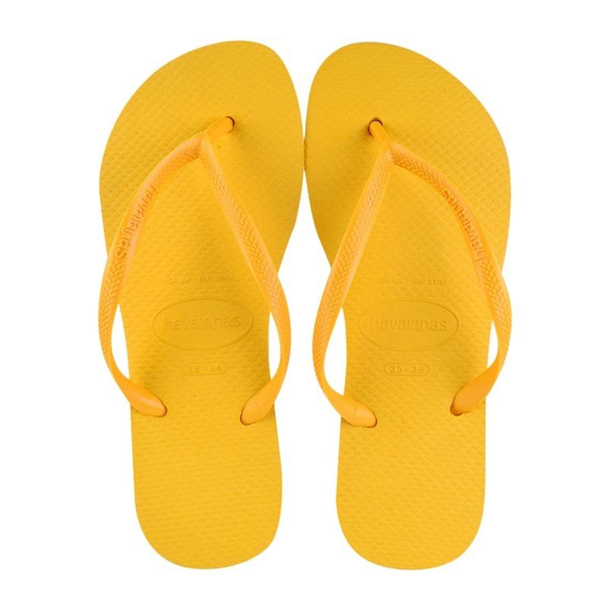 Sandália Havaianas Slim Feminina - Amarelo Claro é ruim? Sandália Havaianas Slim Feminina - Amarelo Claro é boa?