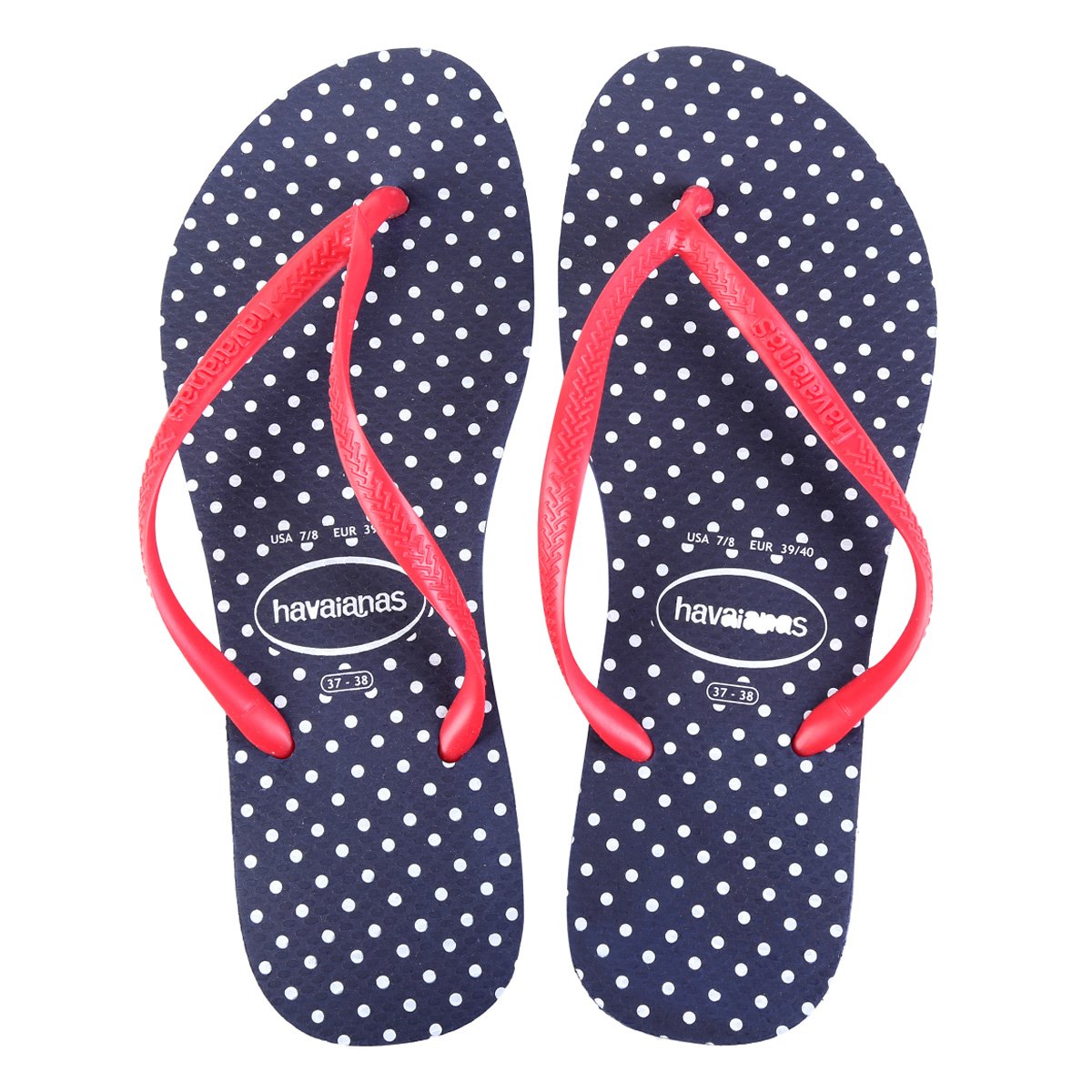 Sandália Havaianas Slim Retrô Feminina - Marinho+Rosa é ruim? Sandália Havaianas Slim Retrô Feminina - Marinho+Rosa é boa?