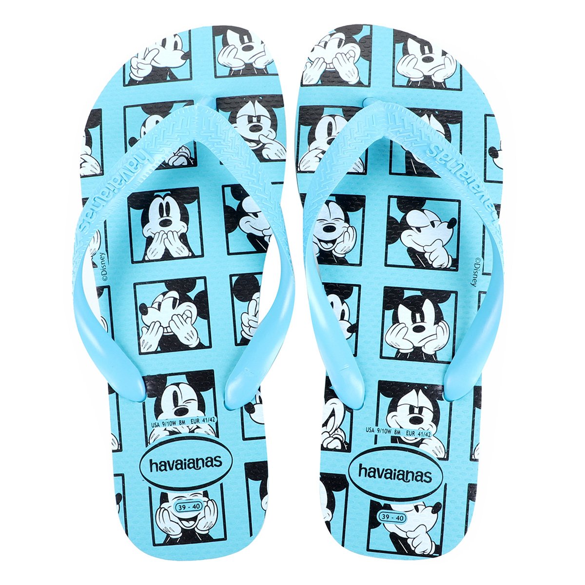 Sandália Havaianas Top Disney - Azul Menor preço em Sandália Havaianas Top Disney - Azul