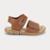 Sandália Infantil Bibi Basic Sandals 2.0 BS2-02 Papete Couro - Caramelo