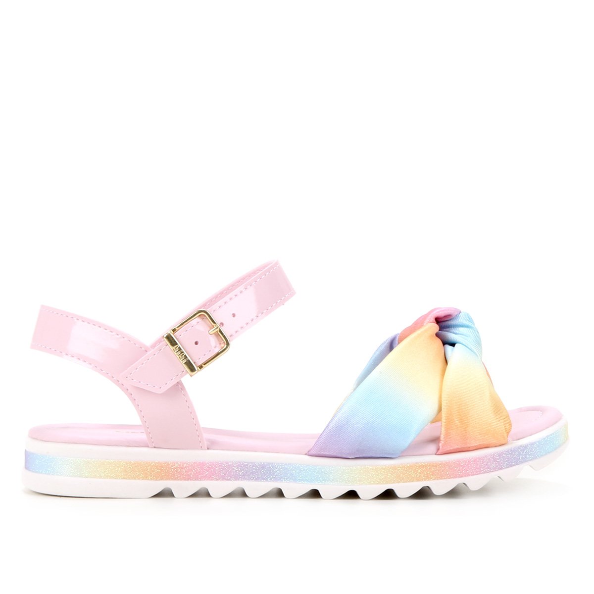 Sandália Infantil Bibi Flatform Confort Feminina - Colorido Menor preço em Sandália Infantil Bibi Flatform Confort Feminina - Colorido