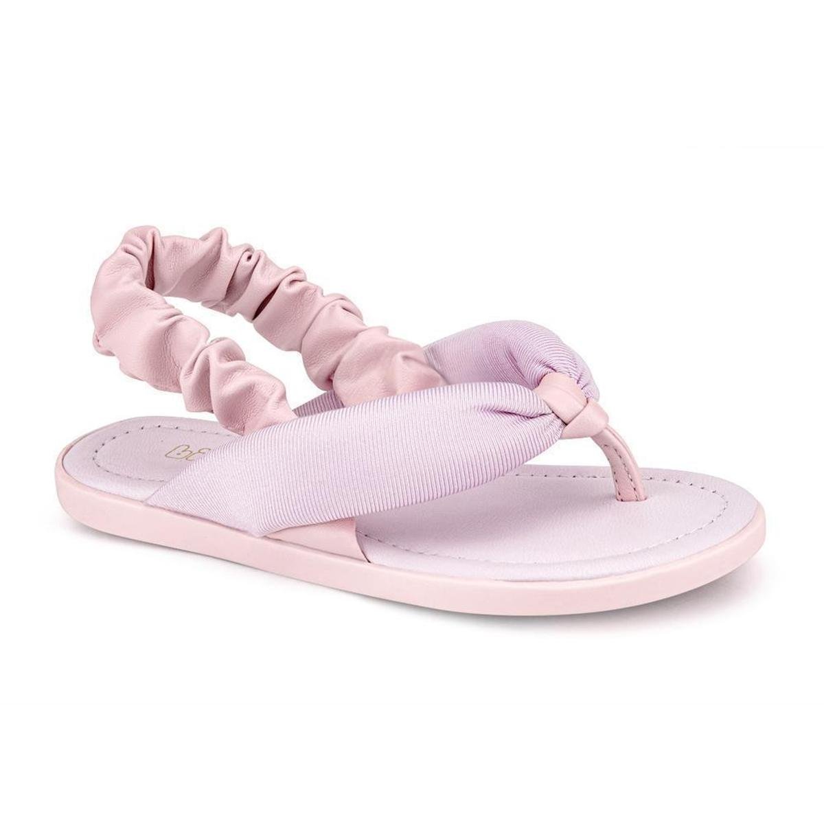 Sandália Infantil Bibi Soft Flat Sugar Feminina - Rosa Menor preço em Sandália Infantil Bibi Soft Flat Sugar Feminina - Rosa