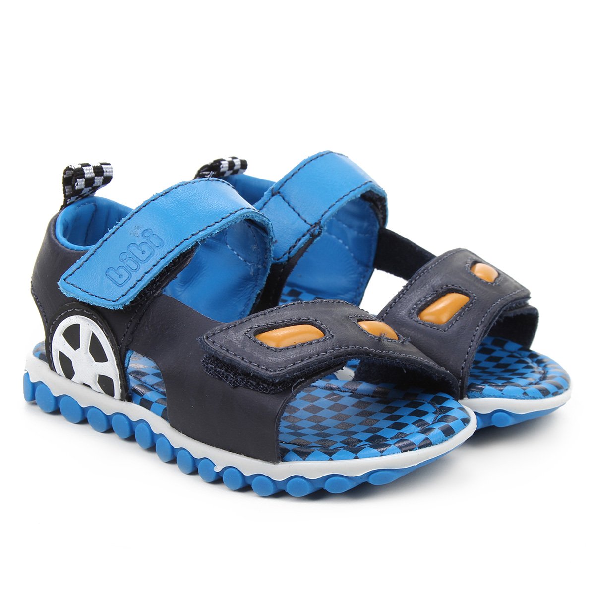 Sandália Infantil Bibi Summer Roller Masculina - Marinho+Azul | Zattini