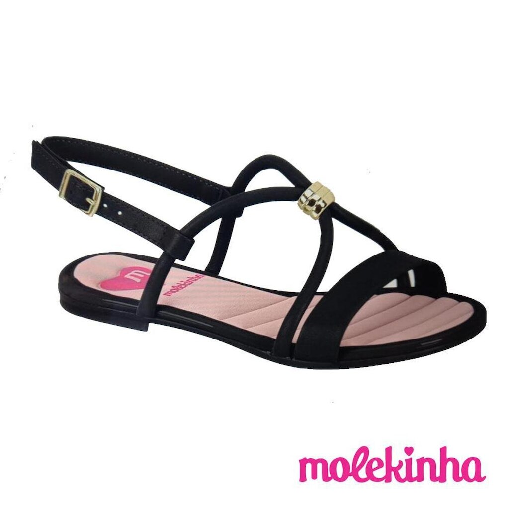 Sandália Infantil Casual Menina Lançamento Moda Molekinha