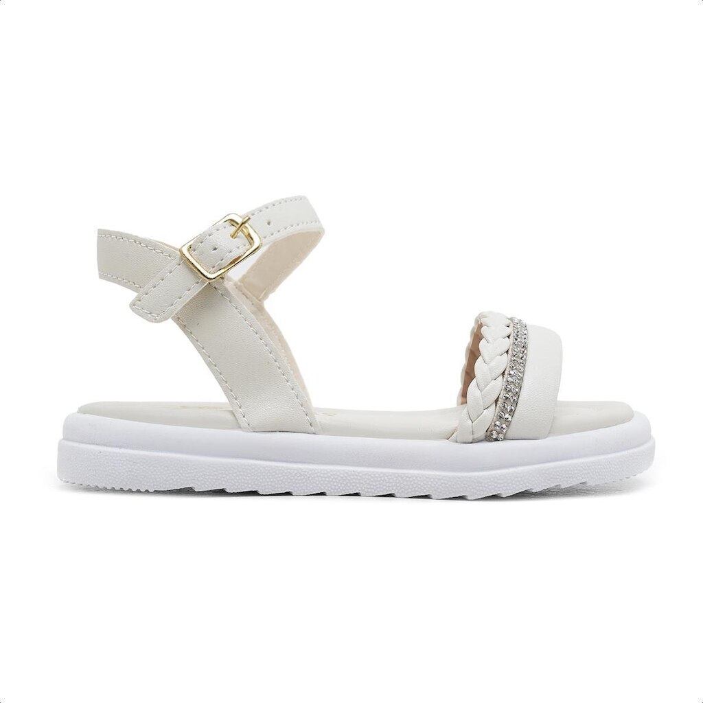 Sandália Infantil Feminina Kids Comfort Antiderrapante Fechamento Fivela