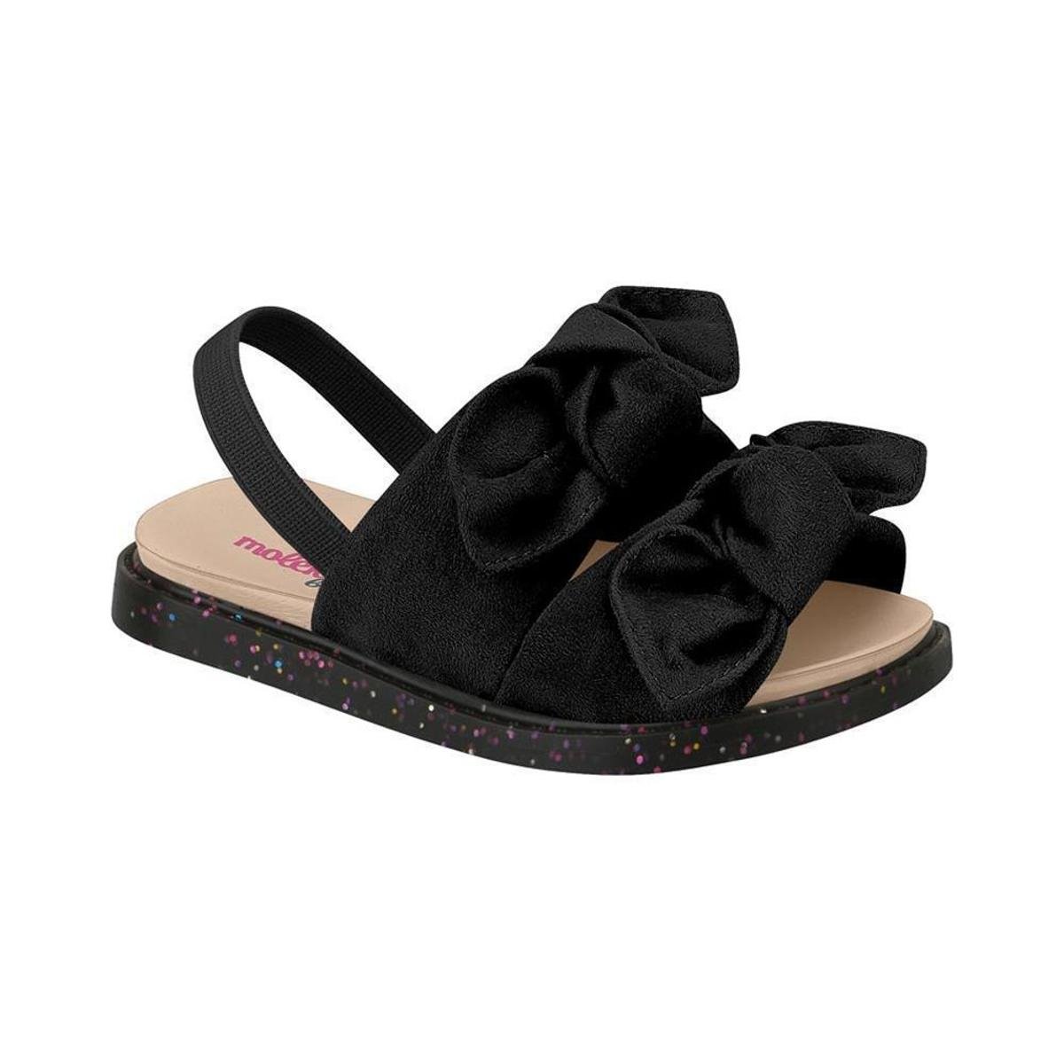 Sandalia Infantil Menina Mili By Pampili Conforto Preto em Promoção |  Ofertas na Americanas