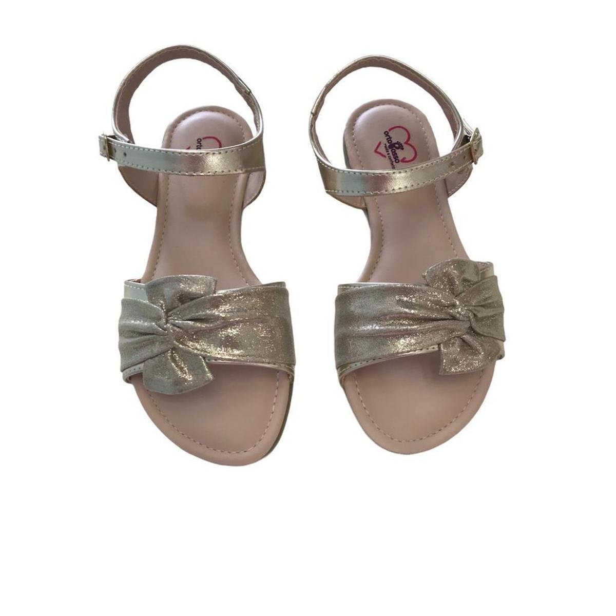 Sandalia Infantil Ortopasso Dourada: Promoções e Ofertas na Americanas