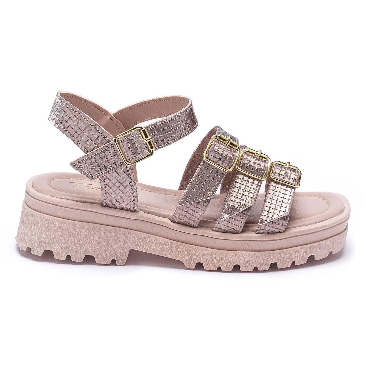 Sandália Infantil Feminina Tininha enfeite Fivela 42-024 Menor preço em Sandália Infantil Feminina Tininha enfeite Fivela 42-024