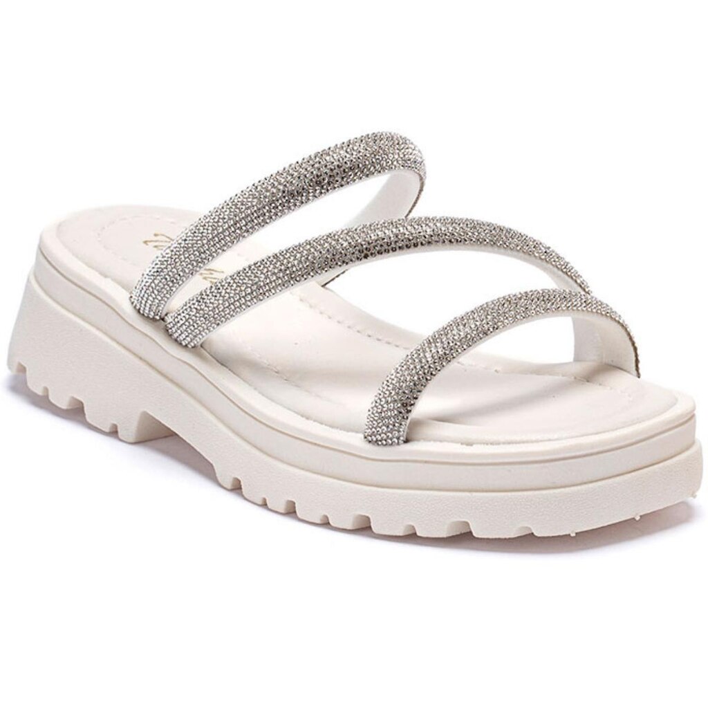Sandália Infantil Feminina Tininha Tamanco Strass 42-020