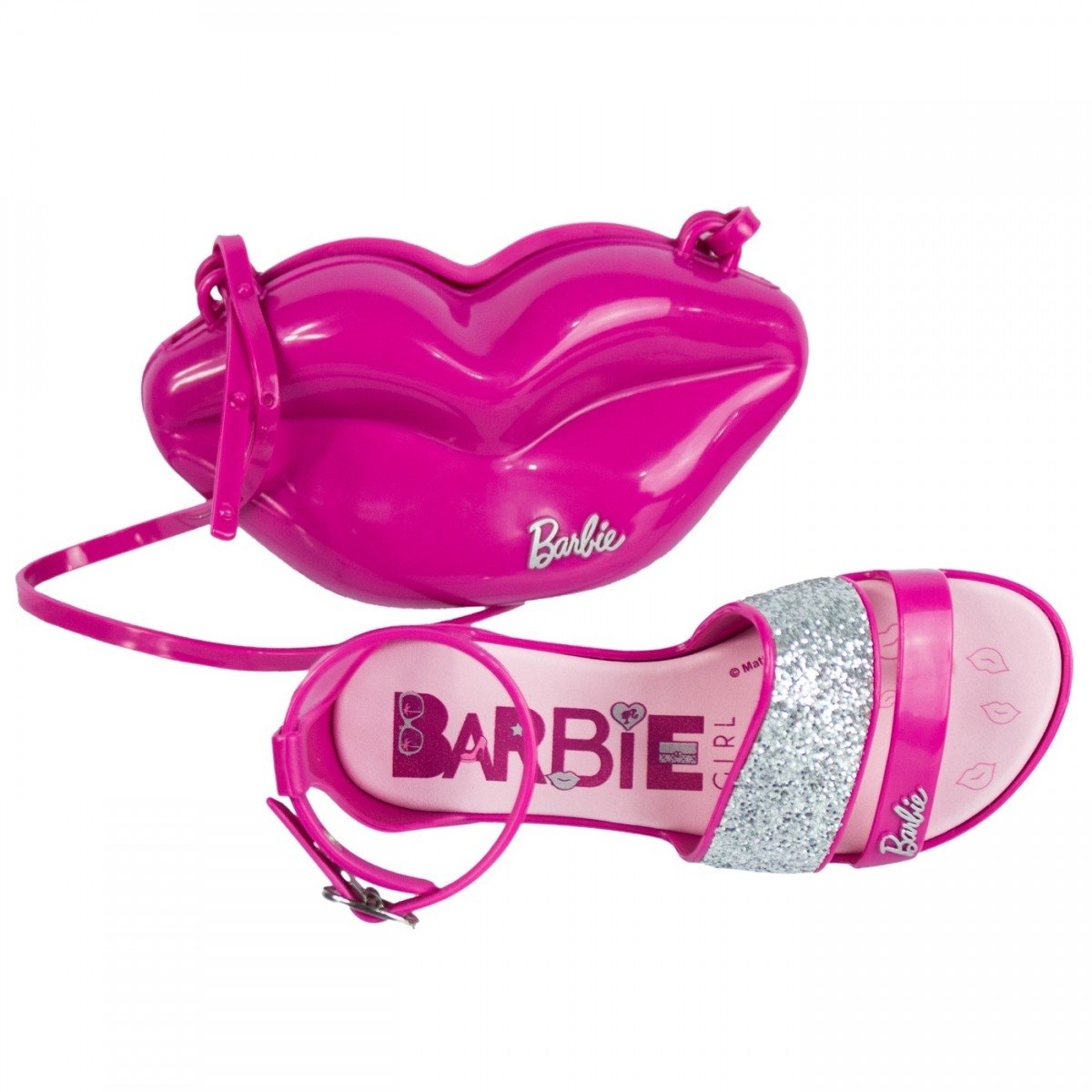 Sandália com bolsa infantil Clearance