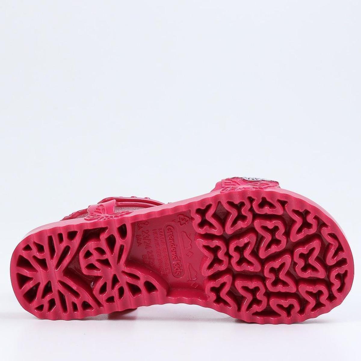 Sandália Infantil Grendene Kids Barbie + Brinde Mochila Barbie Butterfly  Feminina - Rosa Claro | Zattini