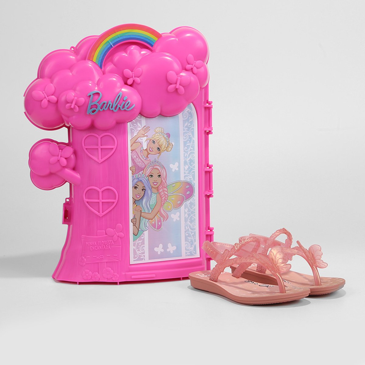 Sandália Infantil Grendene Kids Barbie Casa Na Árvore Menina - Rosa Menor preço em Sandália Infantil Grendene Kids Barbie Casa Na Árvore Menina - Rosa