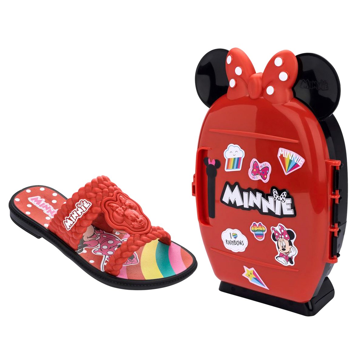Sandália Infantil Grendene Kids Disney Minnie + Mini Geladeira Menor preço em Sandália Infantil Grendene Kids Disney Minnie + Mini Geladeira