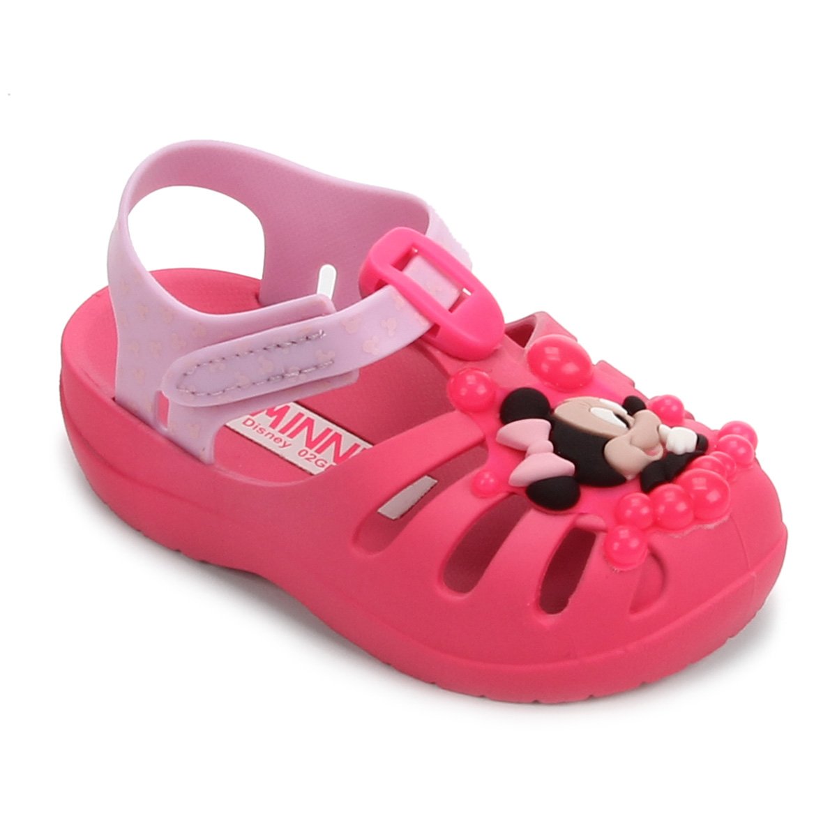 Sandália Grendene Sapato Da Minnie Rosa Sandália Infantil Sapato