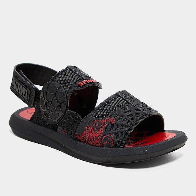 Sandália Infantil Grendene Kids Homem Aranha Adventure Trip Menino