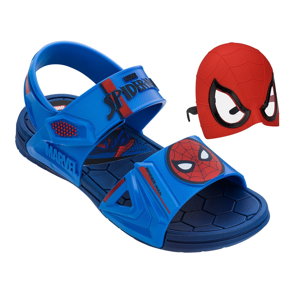 Sandália Infantil Grendene Kids Marvel Hero Com Máscara Masculina - Azul é ruim? Sandália Infantil Grendene Kids Marvel Hero Com Máscara Masculina - Azul é boa?