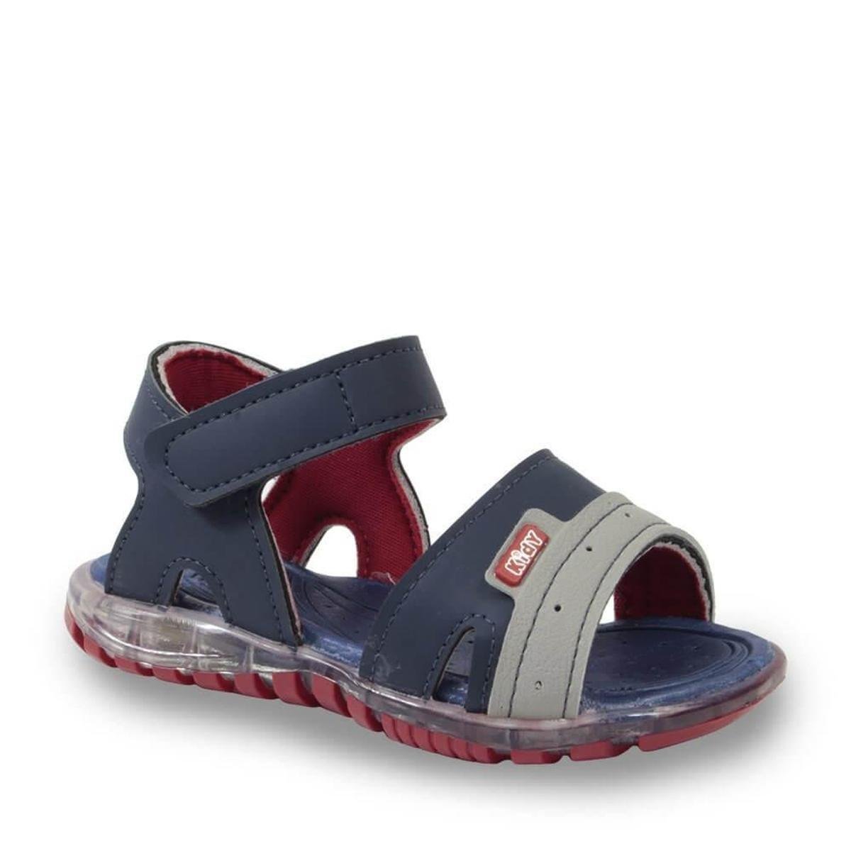 Sandália Infantil Kidy Led Masculina - Marinho | Zattini