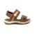 Sandália Infantil Klin Papete 476219000 Menino - Marrom Claro