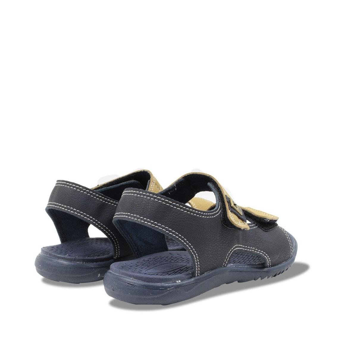 sandália masculina infantil klin urban sport couro