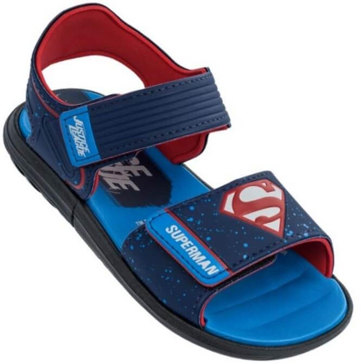 Sandália Infantil Liga Da Justiça Unique Super Man Masculino | Zattini