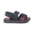 Sandalia infantil Marvel Casual - Preto+Vermelho