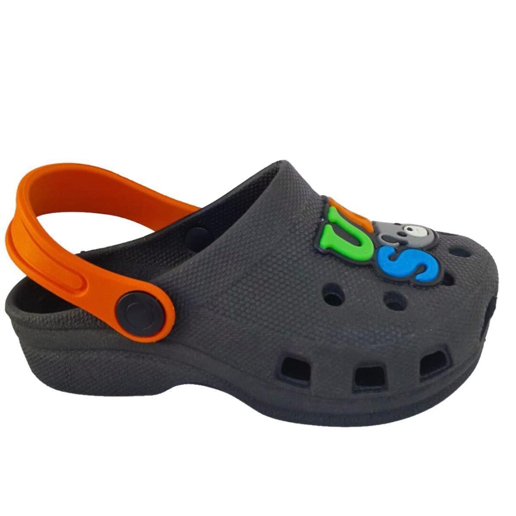 Sandália Infantil Masculina Babuche Urso Estiloso