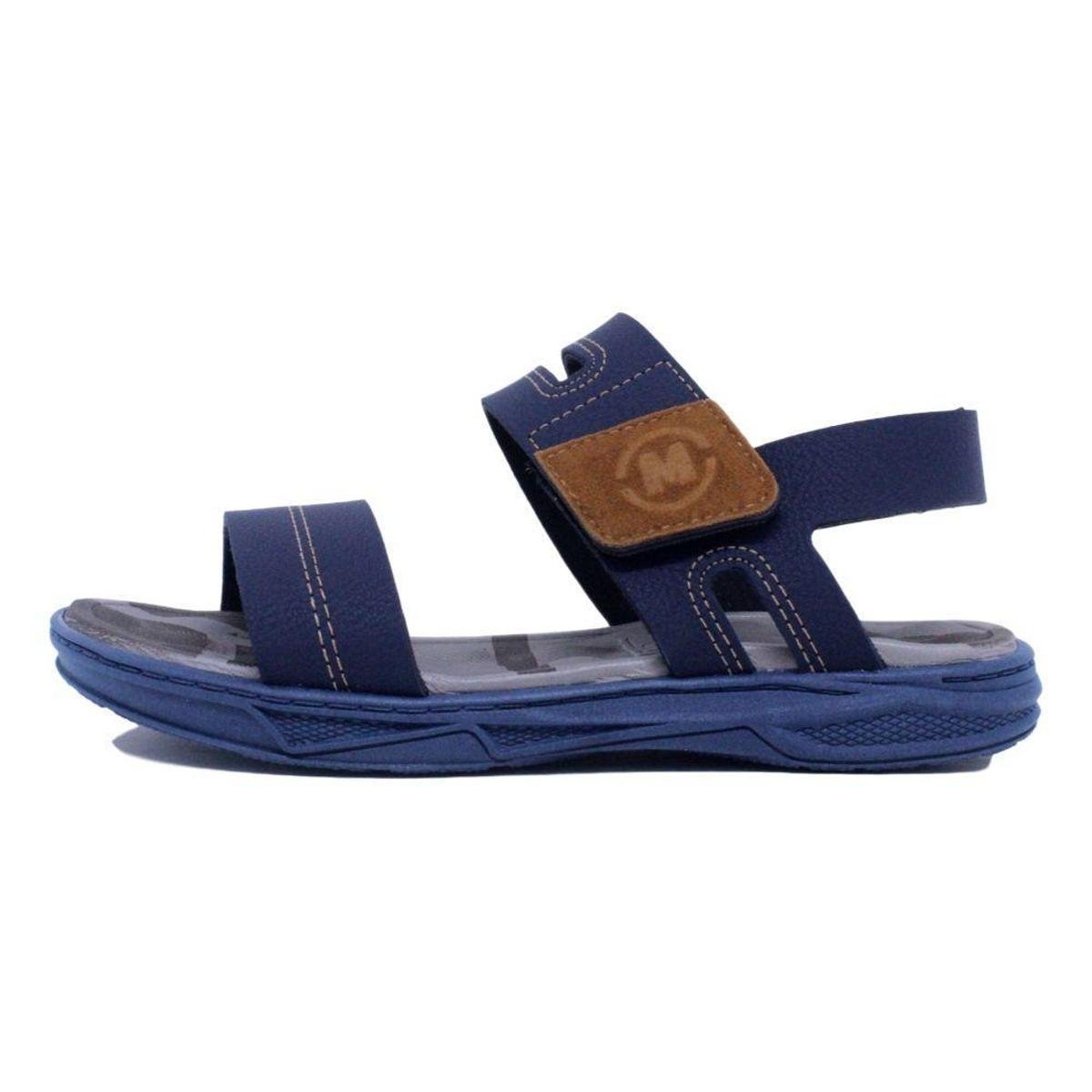 Sandália Infantil Masculina Molekinho 2402.313 Marinho - Marinho Menor preço em Sandália Infantil Masculina Molekinho 2402.313 Marinho - Marinho