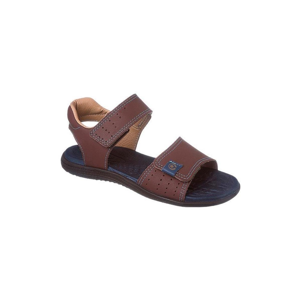 Sandália Infantil Masculina Ortopé Flex Couro Conforto Leve Menor preço em Sandália Infantil Masculina Ortopé Flex Couro Conforto Leve