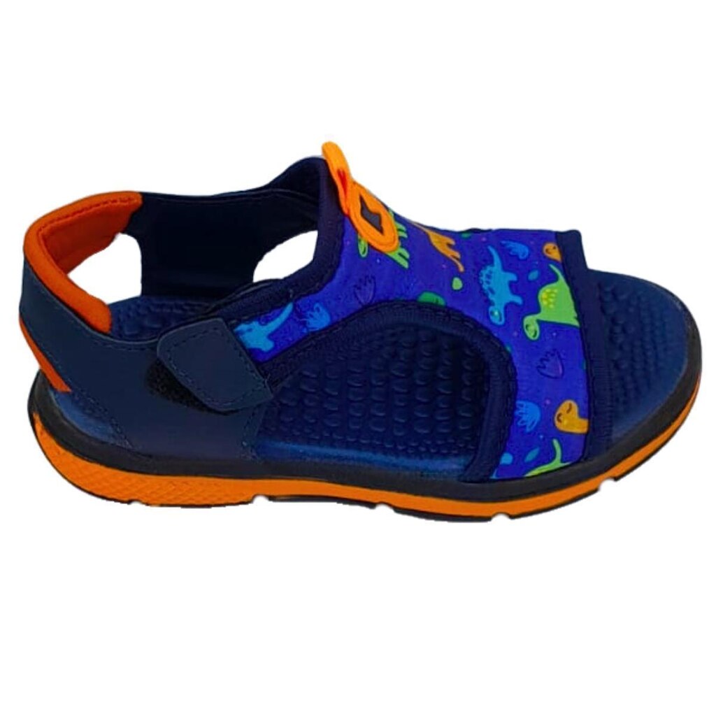Sandália Infantil Masculina Papete Menino Confortável Dinossauro Lunar Planeta Presente Lançamento