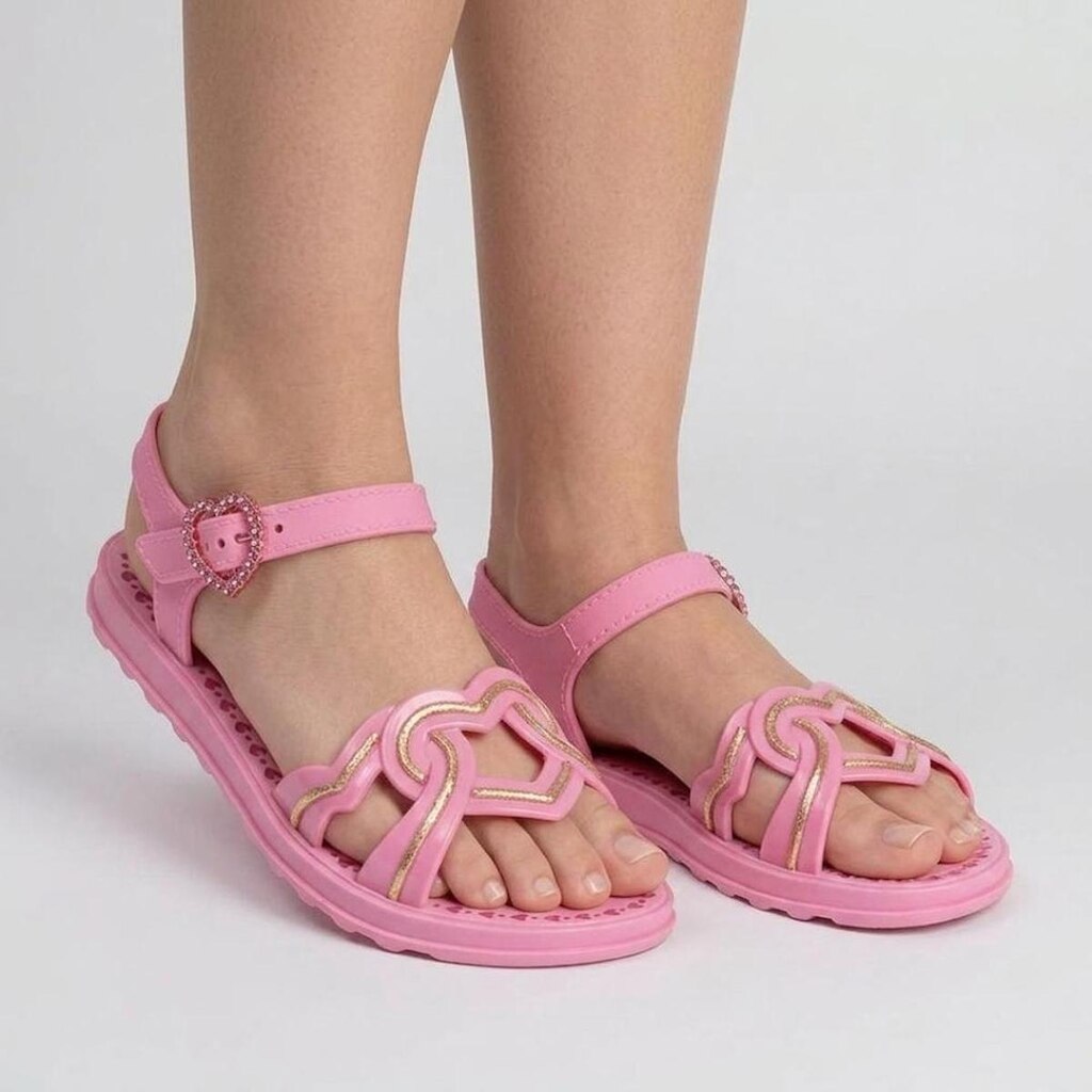 Sandália Infantil Menina Barbie Passion Grendene