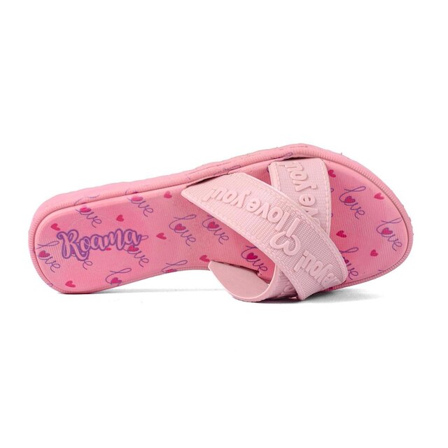 Sandália Infantil Menina Chinelo Rasteirinha Leve Macio